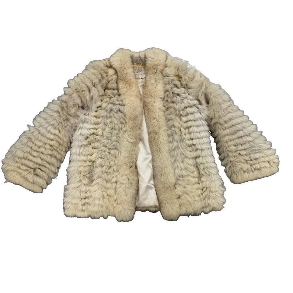 Vintage SAGA FOX Genuine Fur Coat A Hershkovitz Kansas City Womens Jacket